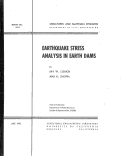 Cover page: Earthquake Stress Analysis in Earth Dams