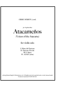 Cover page: Atacameños