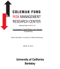 Cover page of Review of "Counterparty Credit Risk by Jon Gregory"