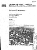 Cover page: Interferometric Spectrometers