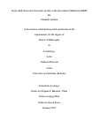 Cover page: Early-Adult Executive Functions in Girls with and without Childhood ADHD