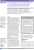 Cover page: Cohort profile: the ECHO prenatal and early childhood pathways to health consortium (ECHO-PATHWAYS)