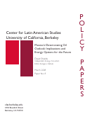 Cover page: Mexico’s Deteriorating Oil Outlook: Implications and Energy Options for the Future