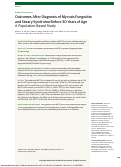 Cover page: Outcomes After Diagnosis of Mycosis Fungoides and Sézary Syndrome Before 30 Years of Age: A Population-Based Study