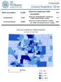 Cover page: Colorado Census Snapshot: 2010