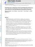 Cover page: Fetal exposure to placental corticotropin-releasing hormone is associated with child self-reported internalizing symptoms