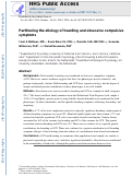 Cover page: Partitioning the etiology of hoarding and obsessive–compulsive symptoms