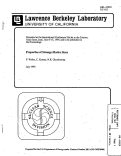 Cover page: Properties of Strange-Matter Stars