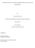 Cover page: COLORISM AND ACCULTURATION: DISCRIMINATORY EFFECTS ON LATINX ADOLESCENTS