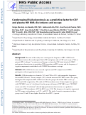 Cover page: Cerebrospinal fluid pleocytosis as a predictive factor for CSF and plasma HIV RNA discordance and escape