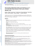 Cover page: Glaucomatous Retinal Nerve Fiber Layer Thickness Loss Is Associated With Slower Reaction Times Under a Divided Attention Task