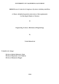 Cover page: MIMO Process Control for Compressor Systems with Recycled Flow