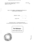 Cover page: THE VC-PVC CRISIS: A SYSTEMATIC APPROACH TO TOXICOLOGI-CAL PROBLEMS