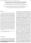 Cover page: GENETIC DISTANCE MAY UNDERLIE VIRULENCE DIFFERENCES AMONG ISOLATES OF A BACTERIAL PLANT PATHOGEN