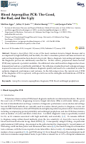 Cover page: Blood Aspergillus PCR: The Good, the Bad, and the Ugly