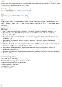 Cover page: Anxiety and Depression Symptoms Among Sexual and Gender Minority People by Disability Status: Findings From The PRIDE Study, 2019–2020