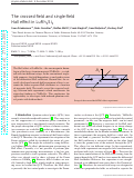 Cover page: The crossed‐field and single‐field Hall effect in LuRh2Si2