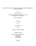 Cover page: Racial and Ethnic Differences in Cardiovascular Disease Medication Management for Patients with Diabetes