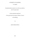 Cover page: Does phentolamine mesylate reverse soft-tissue anesthesia after 3% mepivacaine?