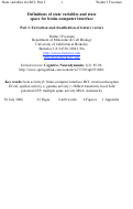 Cover page: Definitions of state variables and state space for brain-computer interface. Part 2. Extraction and classification of feature vectors