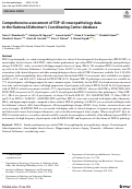 Cover page: Comprehensive assessment of TDP-43 neuropathology data in the National Alzheimer’s Coordinating Center database