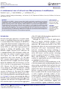 Cover page: A combinatorial view of old and new RNA polymerase II modifications