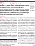 Cover page: A highly conserved 310 helix within the kinesin motor domain is critical for kinesin function and human health