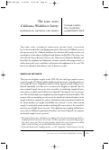 Cover page of The 2001-2002 California Workforce Survey: Background, Methods, and Sample