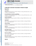 Cover page: A Wearable Colorimetric Dosimeter to Monitor Sunlight Exposure