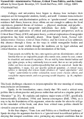 Cover page: Review: Normal Life: Administrative Violence, Critical Trans Politics, and the Limits of Law by Dean Spade