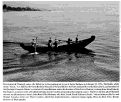 Cover page: Reconstructed Chumash canoe, the Helek (or Xelex) putting out to sea at Santa Barbara on February 25th, 1976.