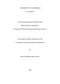 Cover page: The Life-Long Potential of Students with Moderate-Severe Disabilities: Perceptions of Elementary Special Education Teachers