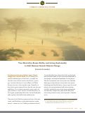 Cover page: Tree Mortality, Biome Shifts, and Living Sustainably to Halt Human-Caused Climate Change