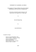 Cover page: Development of composite renewal systems for rapid rehabilitation and construction of bridge decks