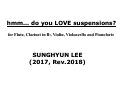 Cover page: hmm... do you LOVE suspensions?