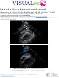 Cover page: Pericardial Clot on Point-of-Care Ultrasound