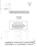 Cover page: MEASUREMENT OF LIFETIMES BY THE PHASE-SHIFT METHOD. I. RADIATIVE LIFETIMES OF SOME EXCITED ATOMIC STATES. II. LIFETIMES OF SOME v' REGIONS OF THE B3no+u STATE OF I2