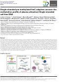 Cover page: Single-stranded pre-methylated 5mC adapters uncover the methylation profile of plasma ultrashort Single-stranded cell-free DNA