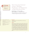 Cover page: Next-Generation Statistical Genetics: Modeling, Penalization, and Optimization in High-Dimensional Data