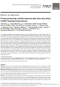 Cover page: Privacy-protecting, reliable response data discovery using COVID-19 patient observations