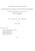 Cover page: Advanced Integration Algorithms for VLSI Circuit Transient Simulation