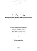Cover page: Controlling and Imaging Multi-Component Dispersed-Phase Nanoemulsions