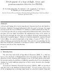 Cover page of Development of a time-of-flight, decay and position-sensitive detector for FIONA