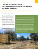 Cover page: Cannabis farmers or criminals? Enforcement-first approaches fuel disparity and hinder regulation