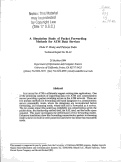 Cover page: A simulation study of packet forwarding methods for ATM data services