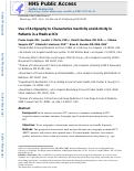 Cover page: Use of actigraphy to characterize inactivity and activity in patients in a medical ICU