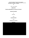 Cover page: Probe event-related potentials during language processing in children