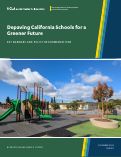 Cover page: Depaving California Schools for a Greener Future