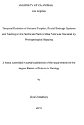 Cover page: Temporal Evolution of Volcanic Eruption, Fluvial Drainage Systems and Faulting on the Northwest Flank of Alba Patera as Revealed by Photogeological Mapping