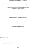 Cover page: Development of a Model to Simulate Radiation Induced Vaginal Stenosis